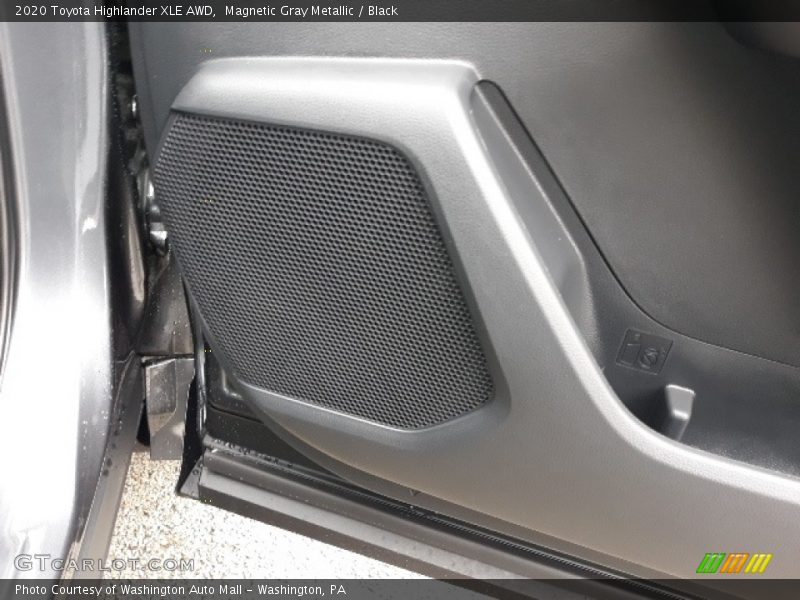 Magnetic Gray Metallic / Black 2020 Toyota Highlander XLE AWD