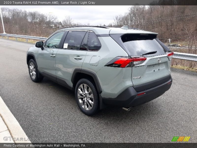 Lunar Rock / Light Gray 2020 Toyota RAV4 XLE Premium AWD