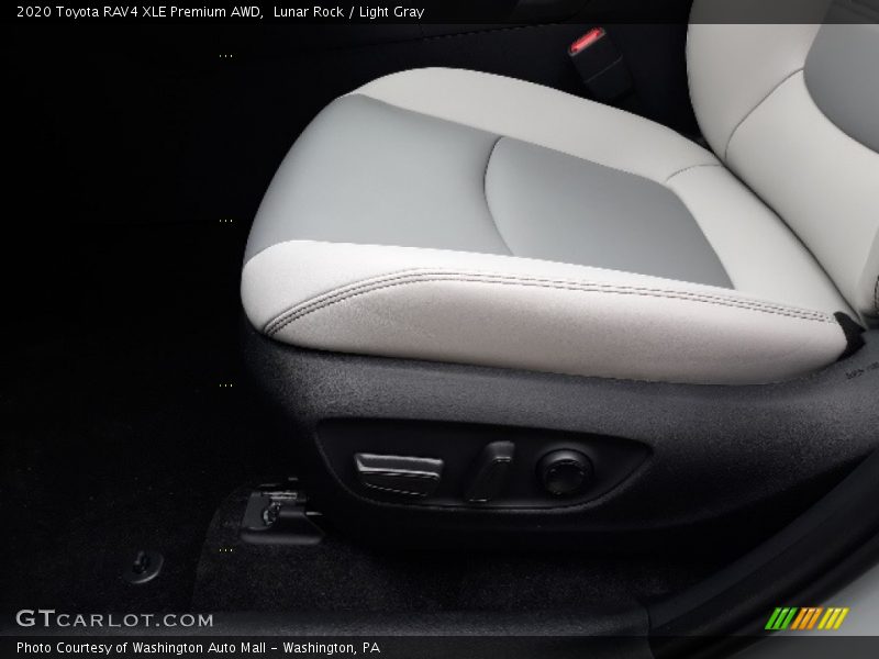 Lunar Rock / Light Gray 2020 Toyota RAV4 XLE Premium AWD
