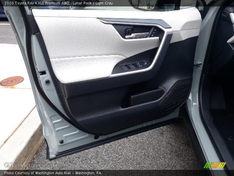 Lunar Rock / Light Gray 2020 Toyota RAV4 XLE Premium AWD