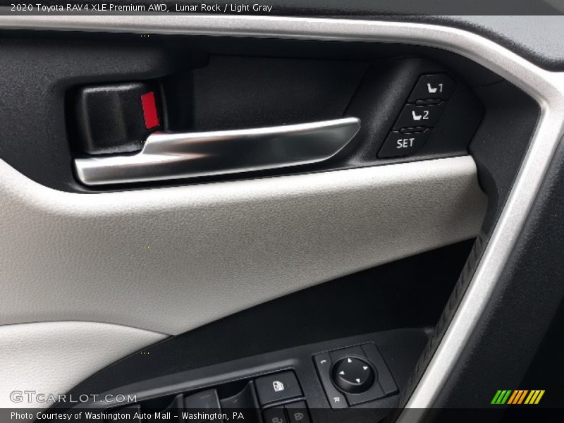 Lunar Rock / Light Gray 2020 Toyota RAV4 XLE Premium AWD