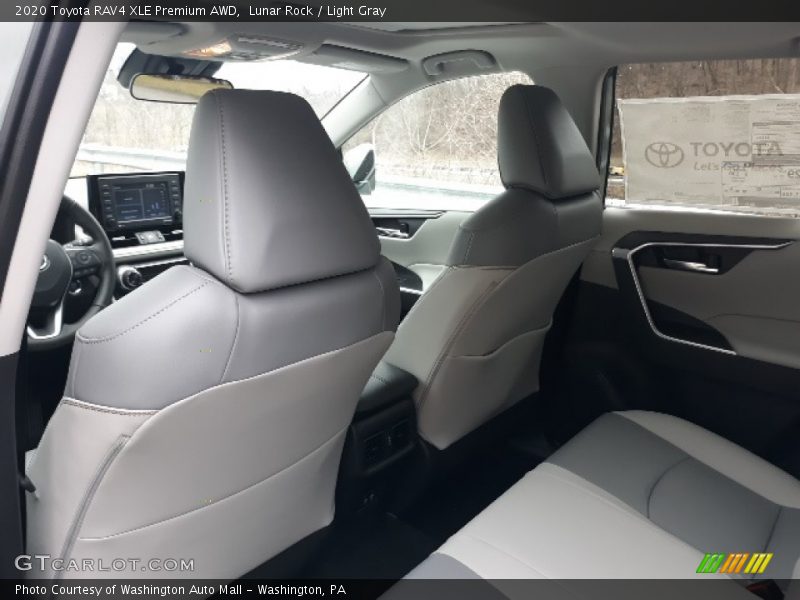 Lunar Rock / Light Gray 2020 Toyota RAV4 XLE Premium AWD