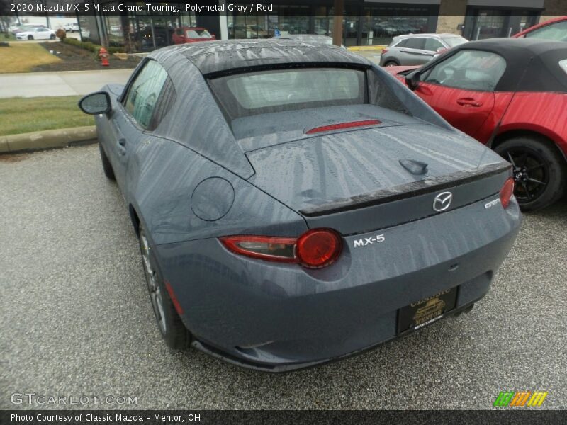 Polymetal Gray / Red 2020 Mazda MX-5 Miata Grand Touring