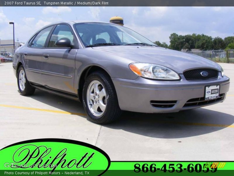 Tungsten Metallic / Medium/Dark Flint 2007 Ford Taurus SE
