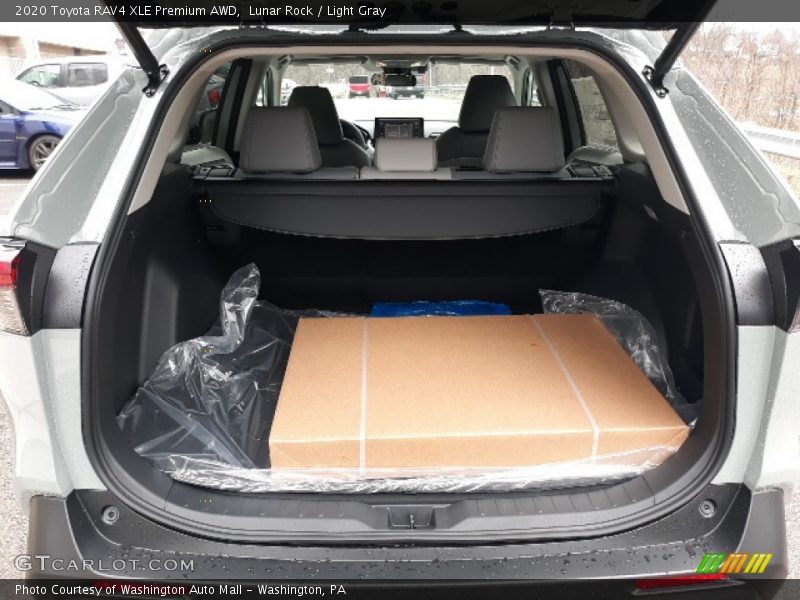 Lunar Rock / Light Gray 2020 Toyota RAV4 XLE Premium AWD