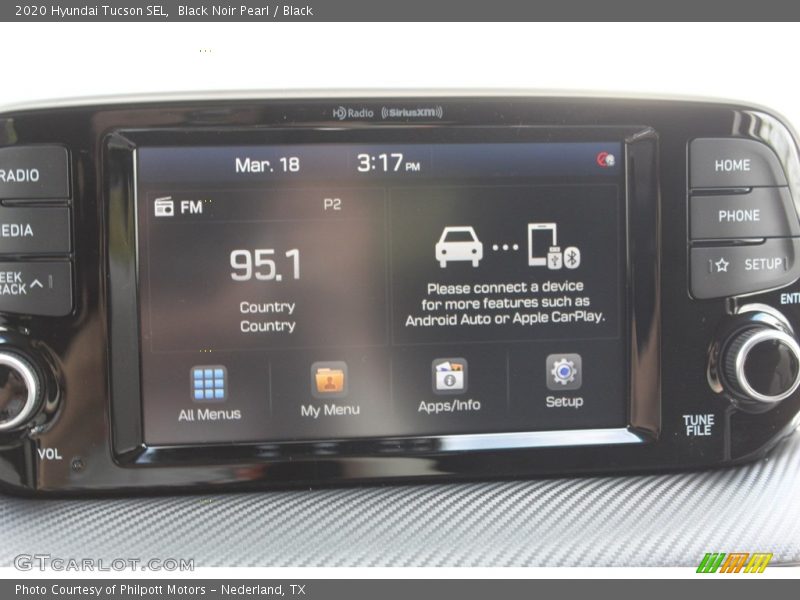 Black Noir Pearl / Black 2020 Hyundai Tucson SEL