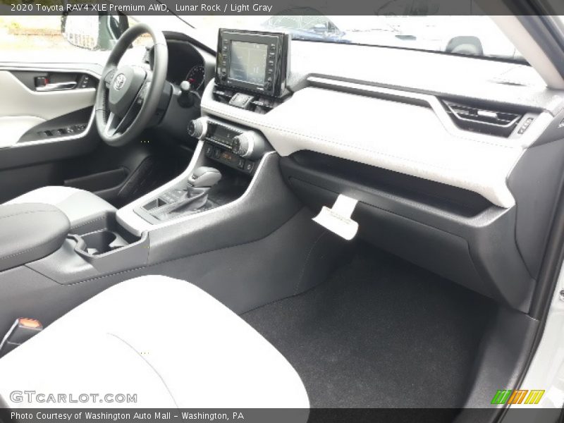 Lunar Rock / Light Gray 2020 Toyota RAV4 XLE Premium AWD