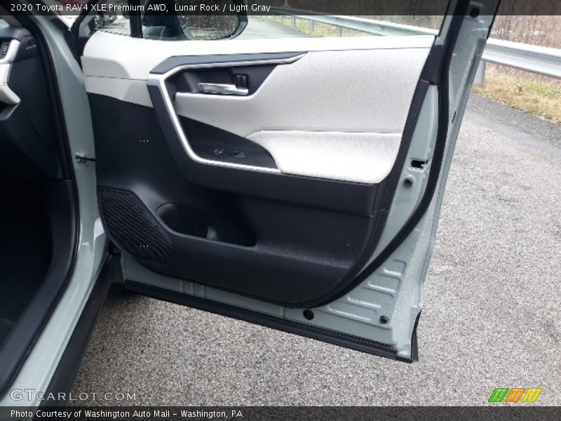 Lunar Rock / Light Gray 2020 Toyota RAV4 XLE Premium AWD