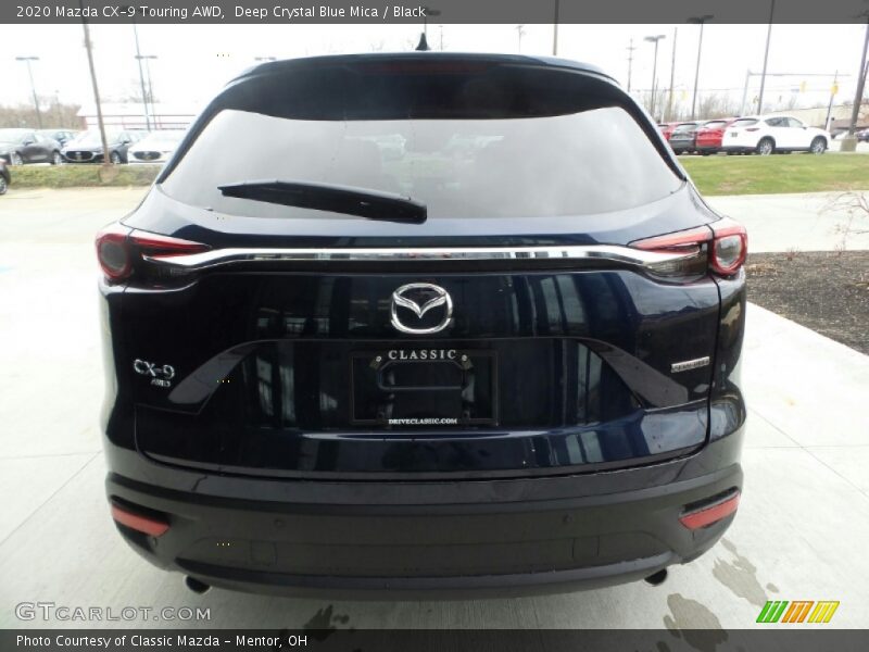 Deep Crystal Blue Mica / Black 2020 Mazda CX-9 Touring AWD