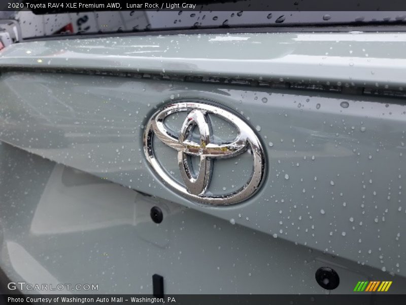 Lunar Rock / Light Gray 2020 Toyota RAV4 XLE Premium AWD