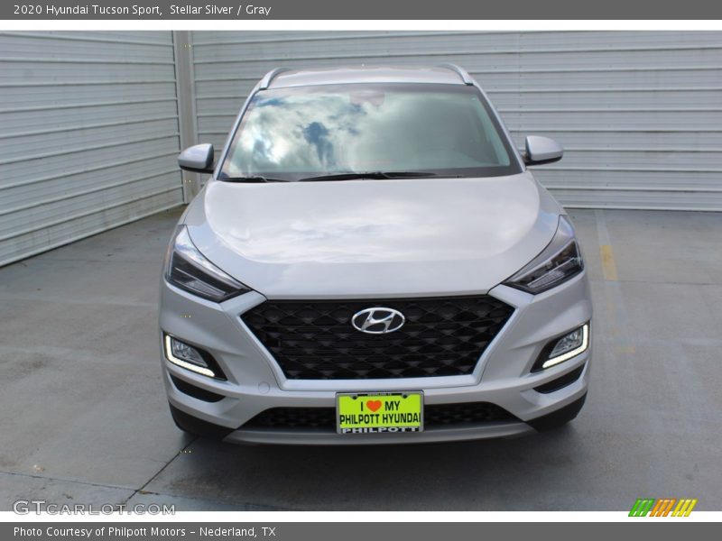 Stellar Silver / Gray 2020 Hyundai Tucson Sport