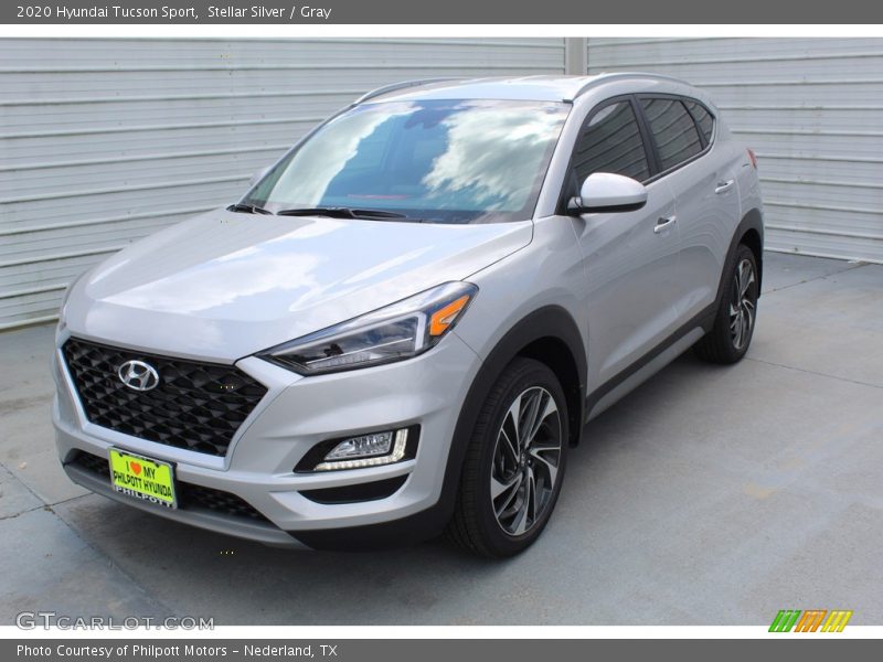 Stellar Silver / Gray 2020 Hyundai Tucson Sport