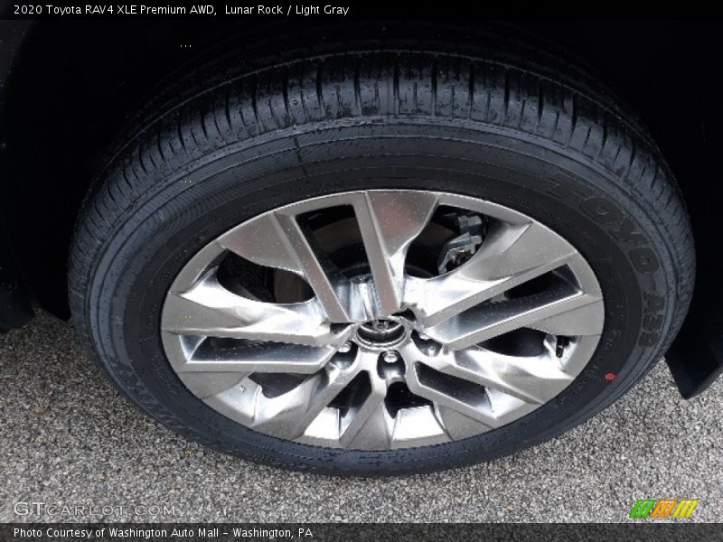 Lunar Rock / Light Gray 2020 Toyota RAV4 XLE Premium AWD