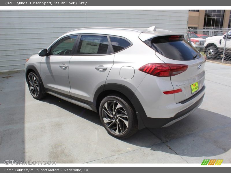 Stellar Silver / Gray 2020 Hyundai Tucson Sport