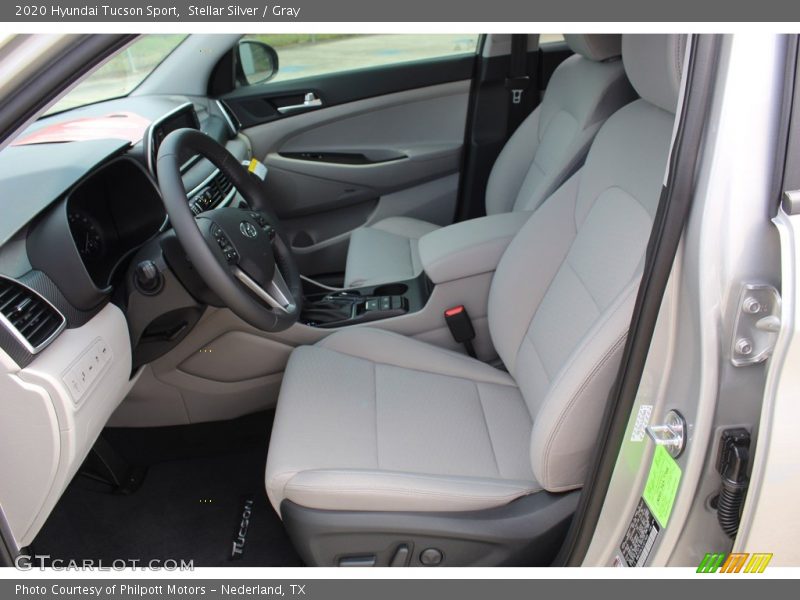 Stellar Silver / Gray 2020 Hyundai Tucson Sport