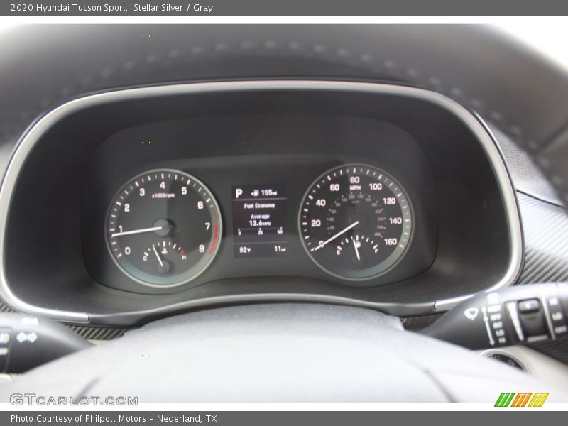 Stellar Silver / Gray 2020 Hyundai Tucson Sport