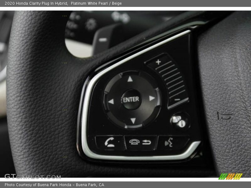Platinum White Pearl / Beige 2020 Honda Clarity Plug In Hybrid