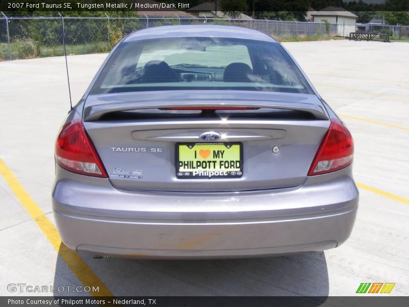 Tungsten Metallic / Medium/Dark Flint 2007 Ford Taurus SE