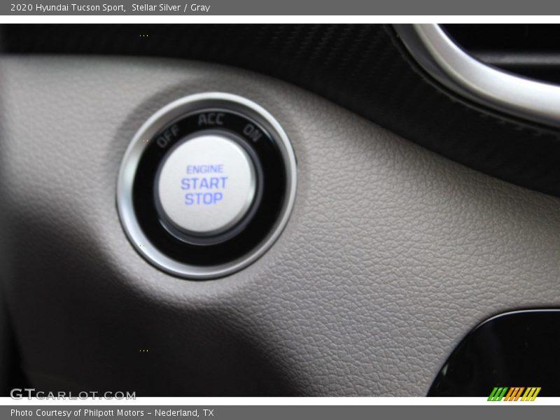 Stellar Silver / Gray 2020 Hyundai Tucson Sport