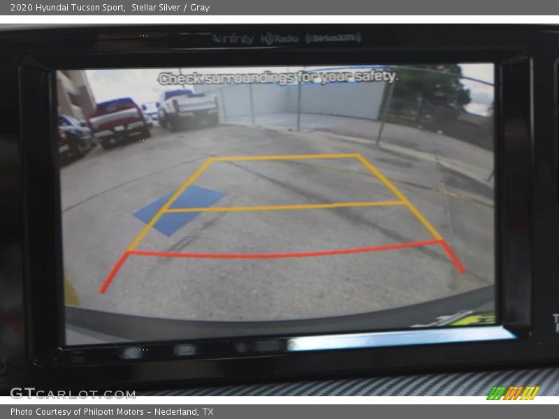 Stellar Silver / Gray 2020 Hyundai Tucson Sport