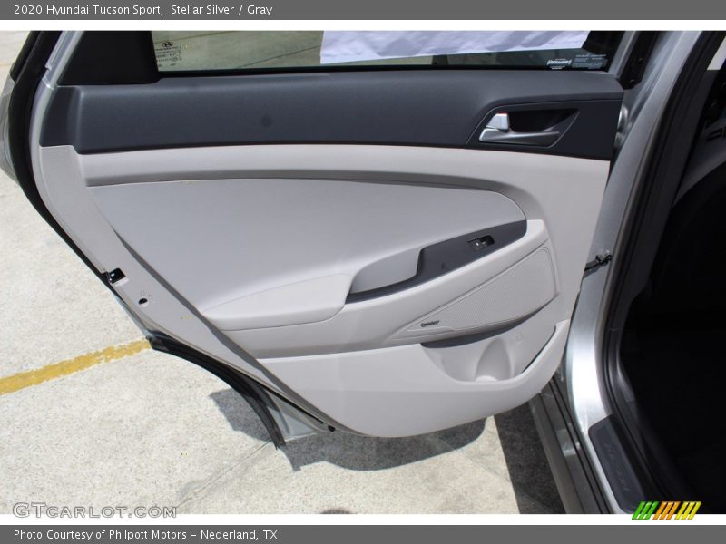 Stellar Silver / Gray 2020 Hyundai Tucson Sport