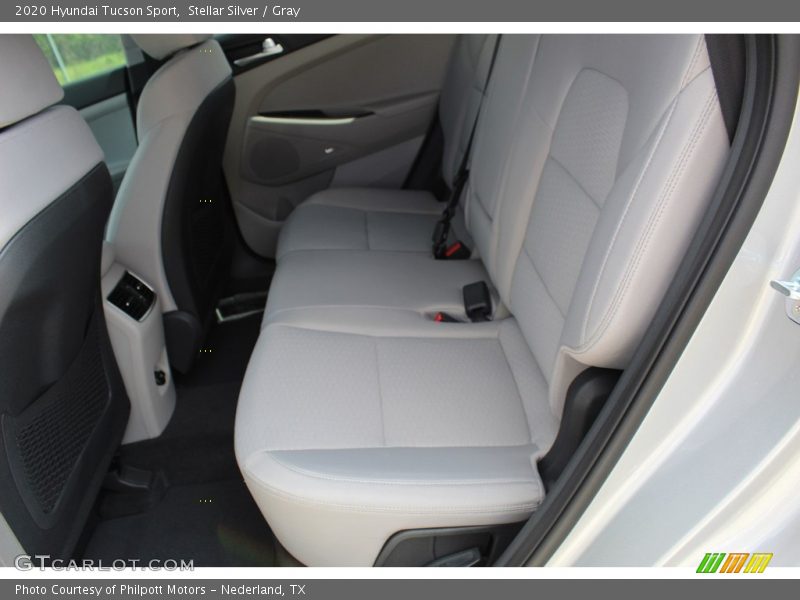 Stellar Silver / Gray 2020 Hyundai Tucson Sport