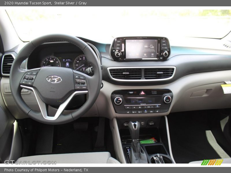 Stellar Silver / Gray 2020 Hyundai Tucson Sport