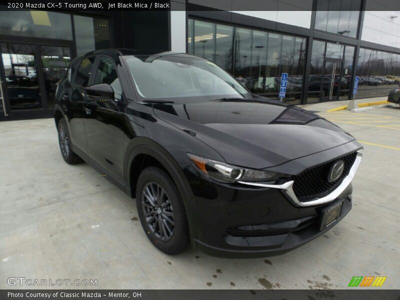 Jet Black Mica / Black 2020 Mazda CX-5 Touring AWD