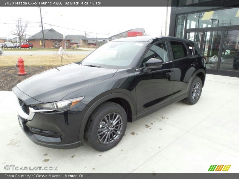 Jet Black Mica / Black 2020 Mazda CX-5 Touring AWD