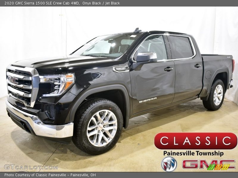 Onyx Black / Jet Black 2020 GMC Sierra 1500 SLE Crew Cab 4WD