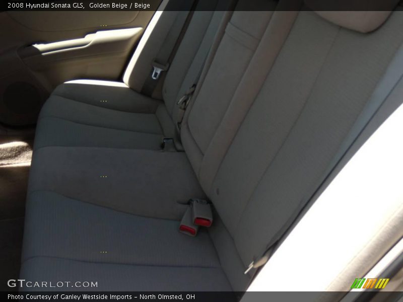Golden Beige / Beige 2008 Hyundai Sonata GLS