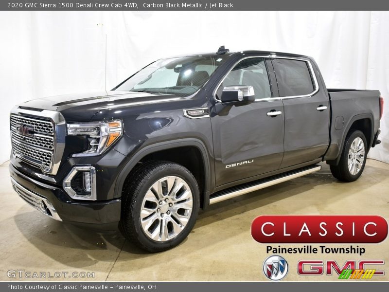 Carbon Black Metallic / Jet Black 2020 GMC Sierra 1500 Denali Crew Cab 4WD