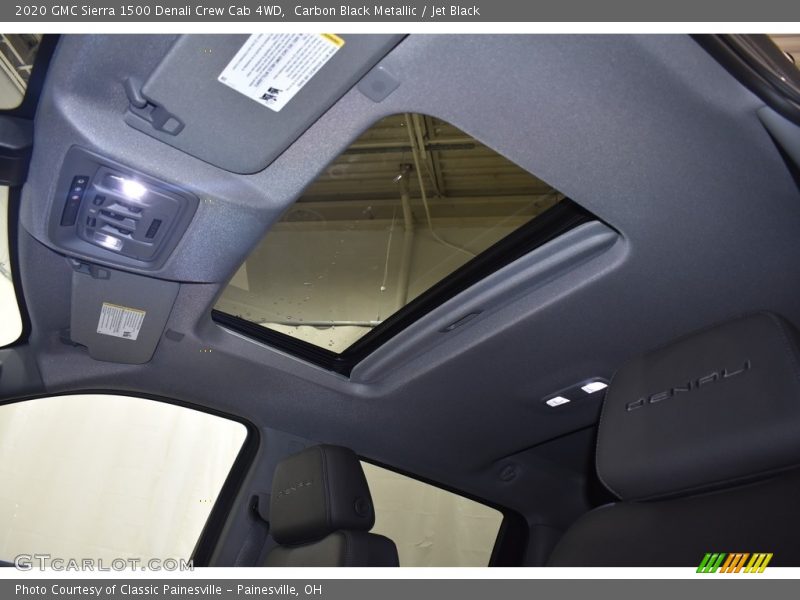 Carbon Black Metallic / Jet Black 2020 GMC Sierra 1500 Denali Crew Cab 4WD