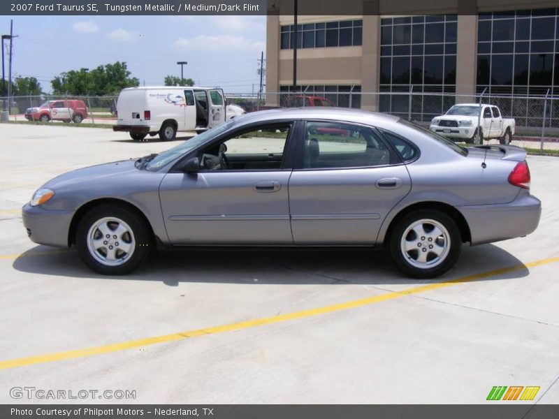 Tungsten Metallic / Medium/Dark Flint 2007 Ford Taurus SE