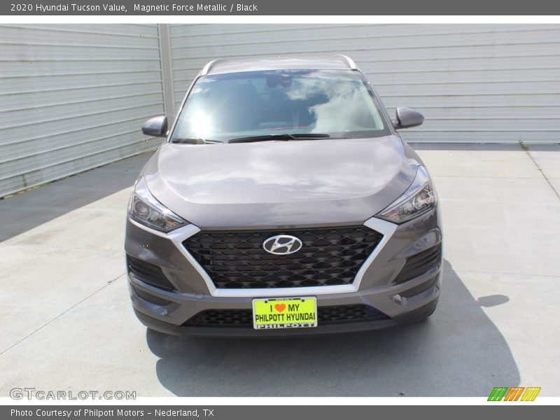 Magnetic Force Metallic / Black 2020 Hyundai Tucson Value