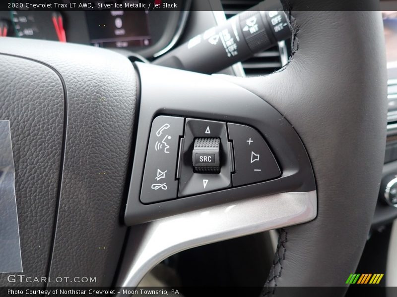Silver Ice Metallic / Jet Black 2020 Chevrolet Trax LT AWD