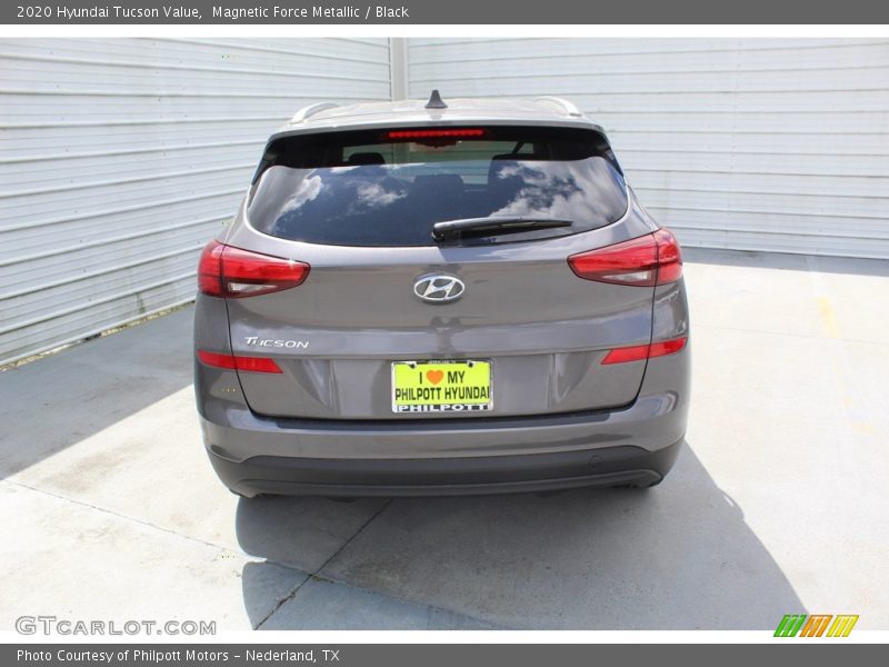 Magnetic Force Metallic / Black 2020 Hyundai Tucson Value