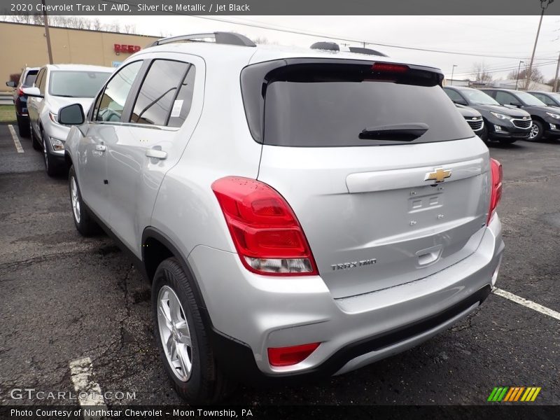 Silver Ice Metallic / Jet Black 2020 Chevrolet Trax LT AWD