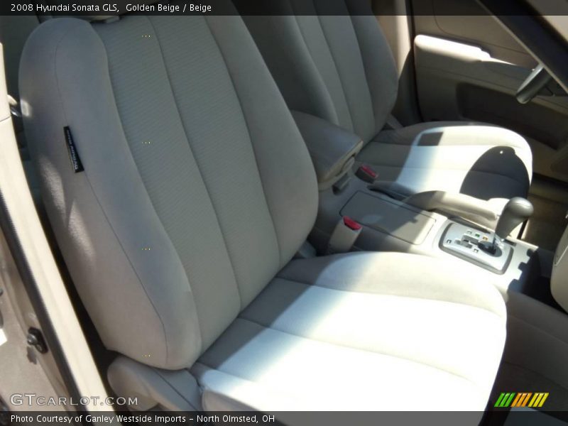 Golden Beige / Beige 2008 Hyundai Sonata GLS