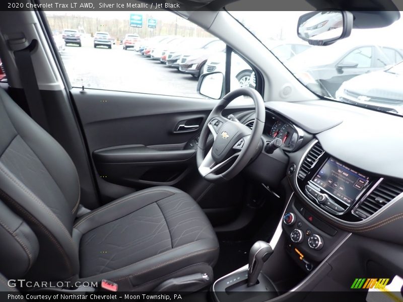Silver Ice Metallic / Jet Black 2020 Chevrolet Trax LT AWD