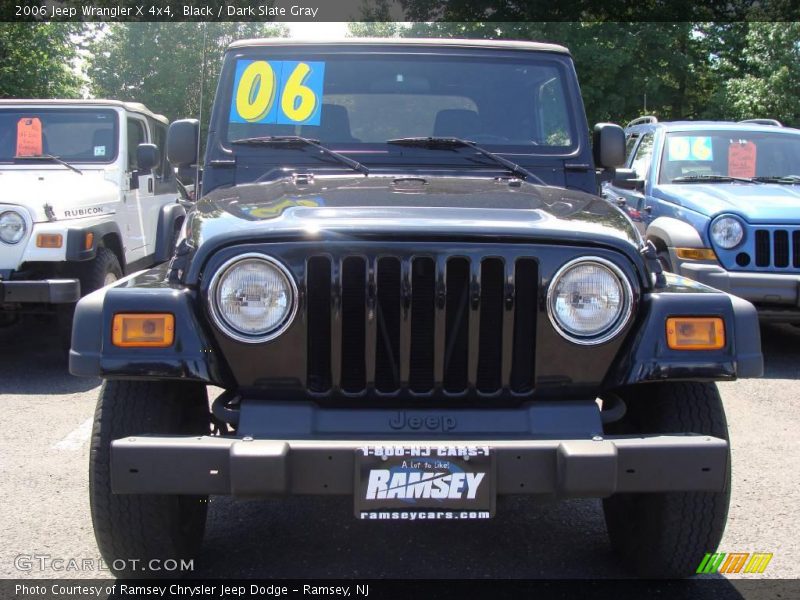 Black / Dark Slate Gray 2006 Jeep Wrangler X 4x4