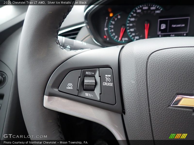 Silver Ice Metallic / Jet Black 2020 Chevrolet Trax LT AWD