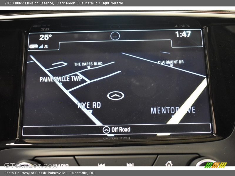 Dark Moon Blue Metallic / Light Neutral 2020 Buick Envision Essence