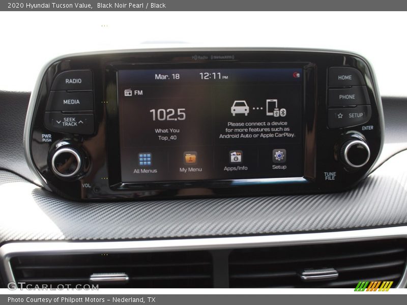 Black Noir Pearl / Black 2020 Hyundai Tucson Value
