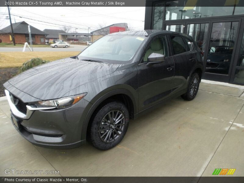 Machine Gray Metallic / Silk Beige 2020 Mazda CX-5 Touring AWD