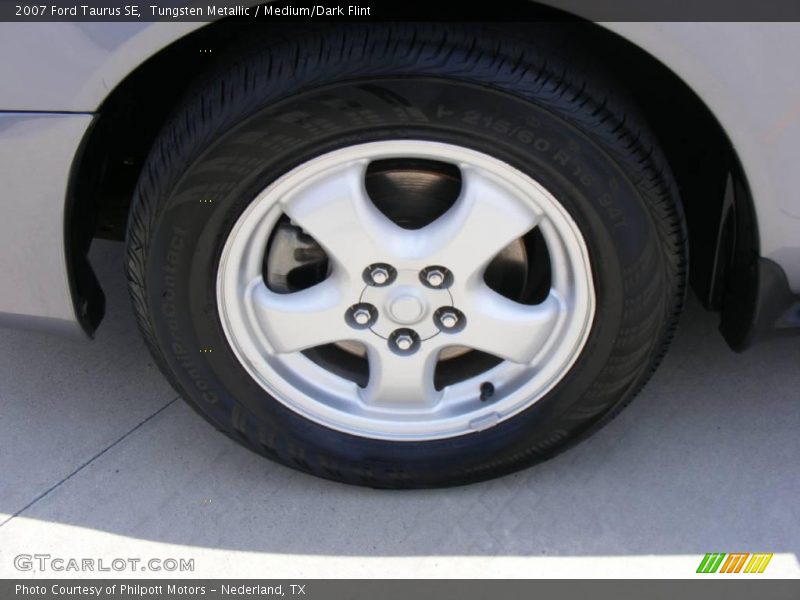 Tungsten Metallic / Medium/Dark Flint 2007 Ford Taurus SE