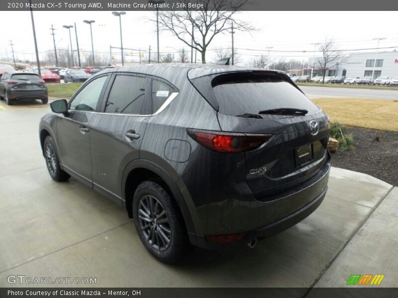 Machine Gray Metallic / Silk Beige 2020 Mazda CX-5 Touring AWD