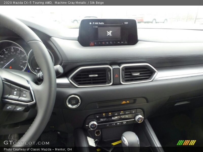 Machine Gray Metallic / Silk Beige 2020 Mazda CX-5 Touring AWD