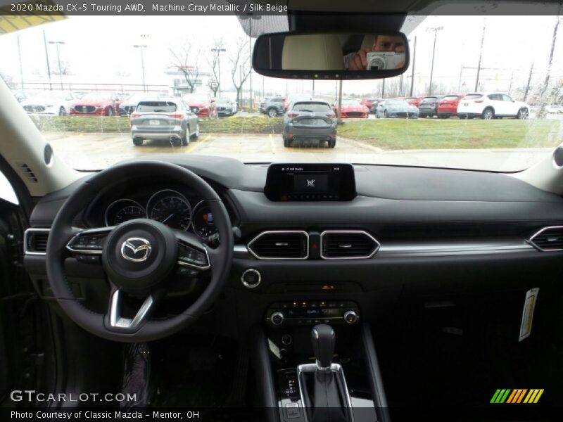 Machine Gray Metallic / Silk Beige 2020 Mazda CX-5 Touring AWD
