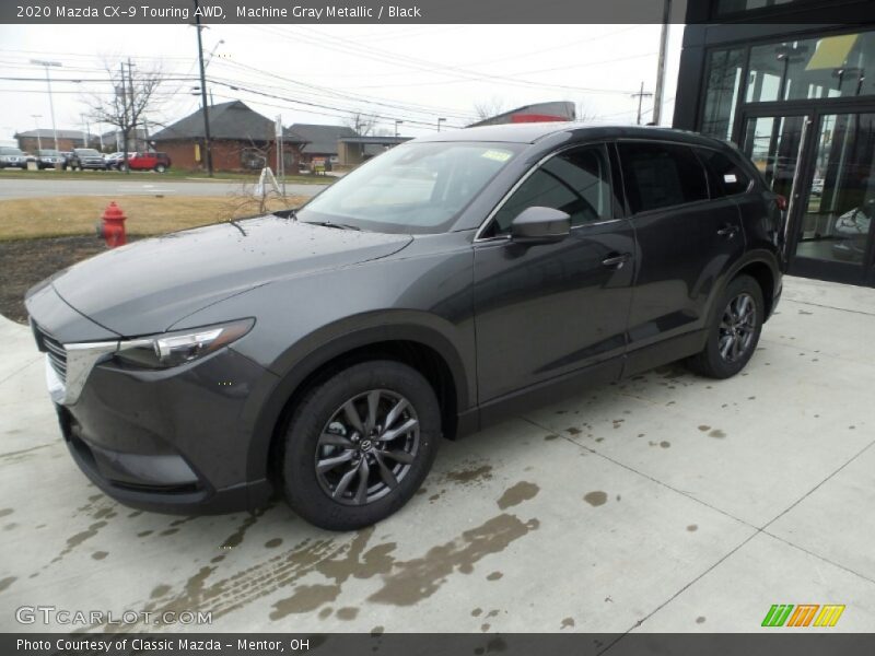 Machine Gray Metallic / Black 2020 Mazda CX-9 Touring AWD